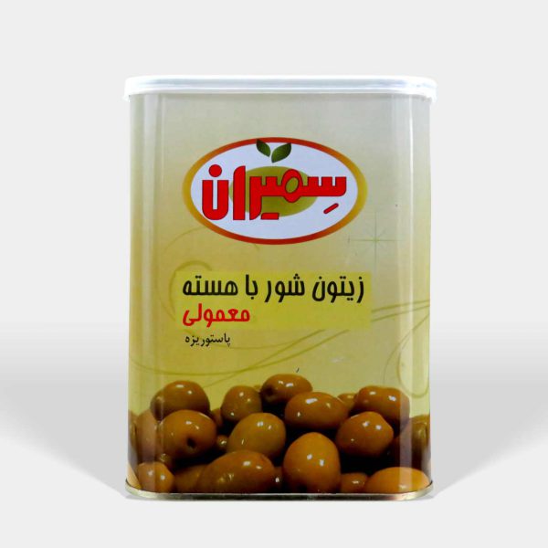 زیتون خوراکی بی‌هسته حلب 17 کیلویی هردنی